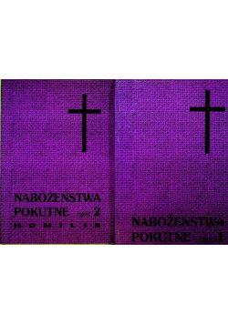 Nabożeństwa pokutne, Część 1 i 2