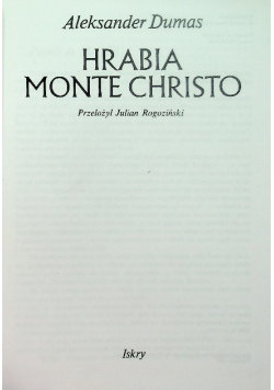 Hrabia Monte Christo