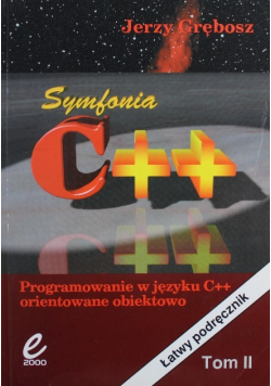 Programowanie w języku C orientowane obiektowo Tom II