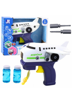 Pistolet do baniek mydlanych 2w1