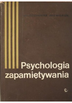 Psychologia zapamiętywania