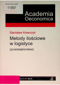 Metody ilościowe w logistyce
