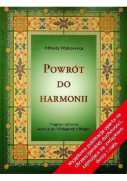 Powrót do harmonii