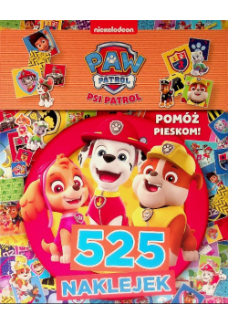 525 naklejek 4 Psi Patrol Pomoz pieskom!