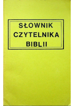 Słownik Czytelnika Biblii