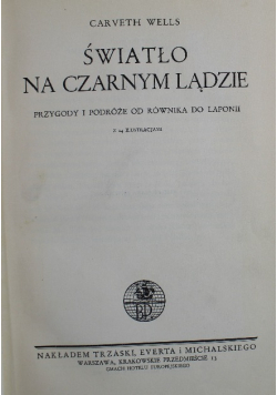 Światło na czarnym lądzie 1936r.