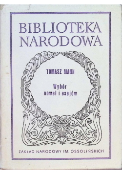 Mann Wybór nowel i esejów