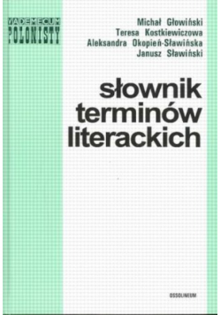 Słownik terminów literackich