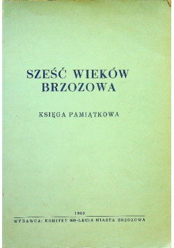 Sześć wieków Brzozowa