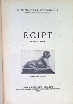 Najstarsze cywilizacje wschodu klasycznego Egipt 1922r