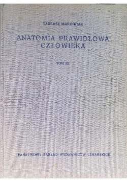 Anatomia prawidłowa człowieka Tom III
