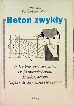 Beton zwykły - Dobór kruszyw i cementów Projektowanie betonu Trwałości betonu Odporność chemiczna i termiczna