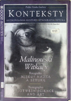 Konteksty Malinowski Witkacy Nr 1 do 4 / 00