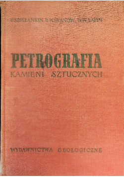 Petrografia kamieni sztucznych
