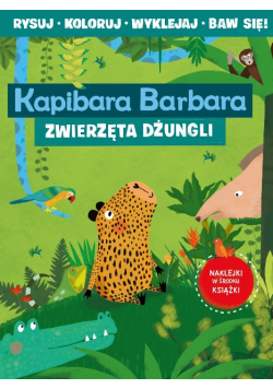 Kapibara Barbara zwierzęta dżungli