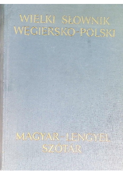Wielki słownik polsko węgierski
