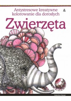 Zwierzęta Antystresowe kreatywne kolorowanie dla dorosłych
