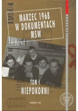 Marzec 1986 w dokumentach MSW Kronika wydarzeń Tom 2 Część I
