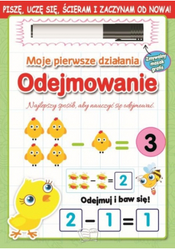 Moje pierwsze działania Odejmowanie