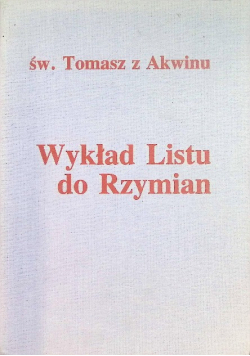 Wykład Listu do Rzymian