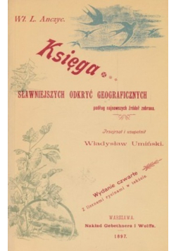 Księga sławniejszych odkryć geograficznych
