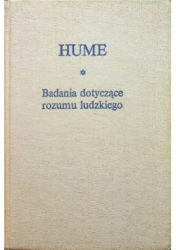 Badania dotyczące rozumu ludzkiego