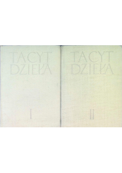 Tacyt Dzieła Tom 1 i 2
