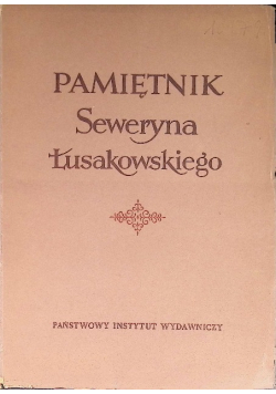 Pamiętnik Seweryna Łusakowskiego