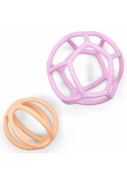 Piłki sensoryczne 2w1 Bubblegum&Peach