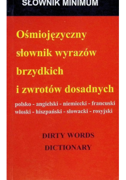 Ośmiojęzyczny słownik wyrazów brzydkich i zwrotów dosadnych