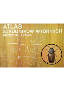 Atlas szkodników wtórnych drzew iglastych