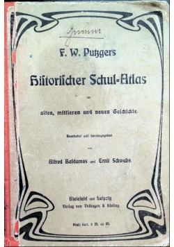 Historischer Schul  Atlas 1920 r.