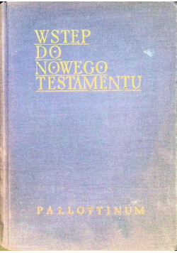 Wstęp do Nowego Testamentu