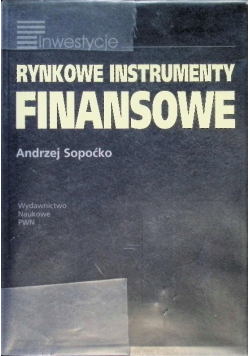 Rynkowe instrumenty finansowe