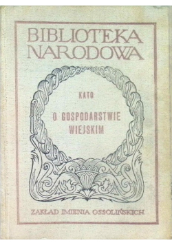 O gospodarstwie wiejskim