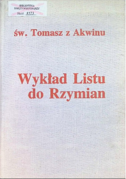 Wykład listu do Rzymian