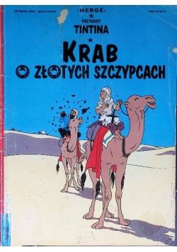 Przygody Tintina Krab o złotych szczypcach Tom 9