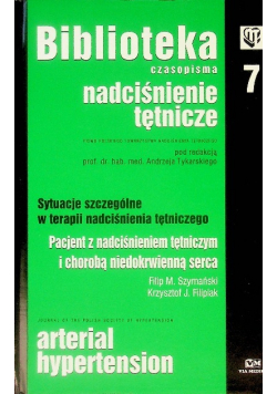 Biblioteka czasopisma nadciśnienie tętnicze 7