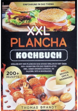 XXL Plancha Kochbuch