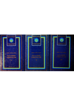 Saga rodu Forsyteów Tom I do III