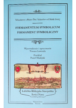 Firmamentum symbolicum. Firmament symboliczny