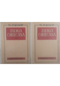 Ziemia obiecana Tom 1 i 2 1950r.
