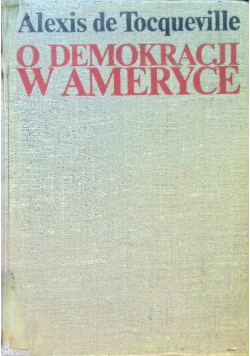 O demokracji w Ameryce