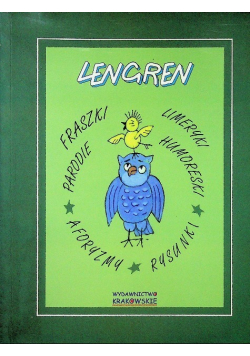 Lengren Wierszyki Fraszki Pastisze Aforyzmy