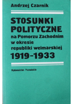 Stosunki polityczne