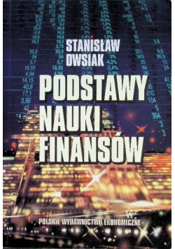 Podstawy nauki finansów