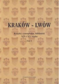 Kraków Lwów Tom 10
