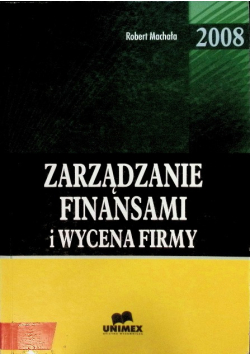 Zarządzanie finansami i wycena firmy