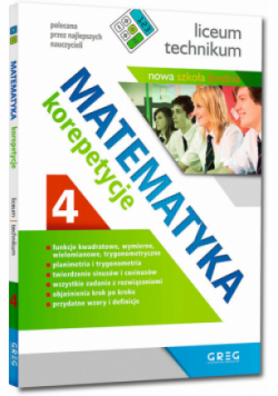 Matematyka korepetycje Część 4 liceum i technikum
