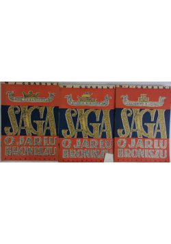 Saga o Jarlu Broniszu Tom 1 do 3